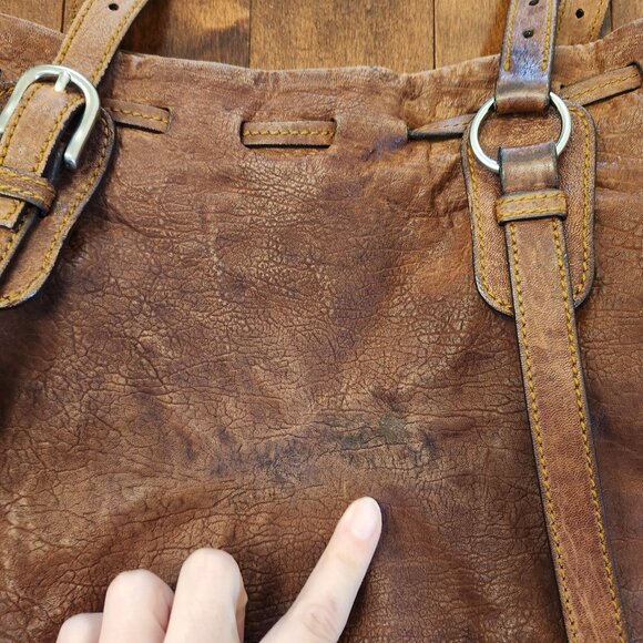 Miu Miu brown leather shoulder bag - Picture 7 of 15